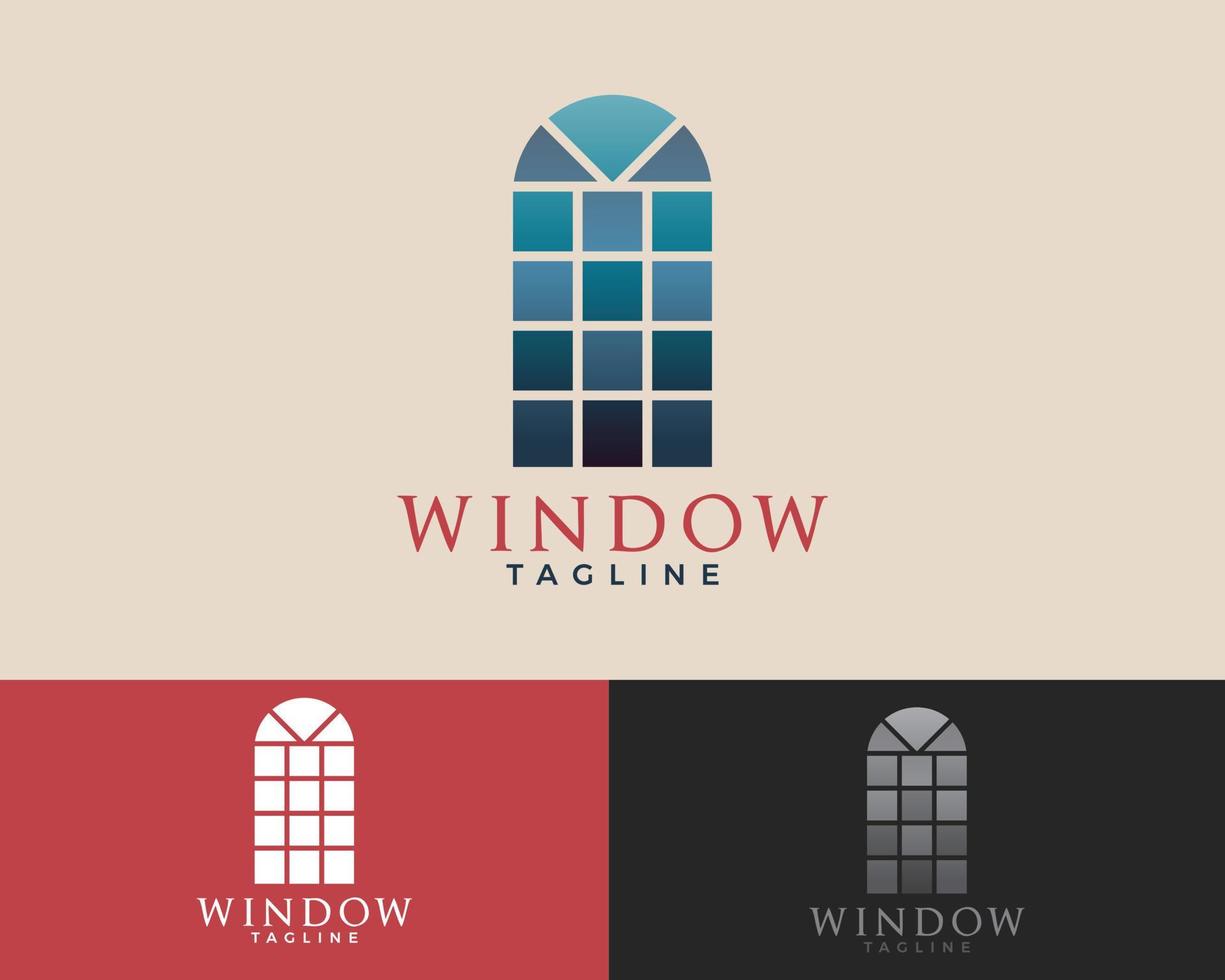 Window Icon Vector Logo Template