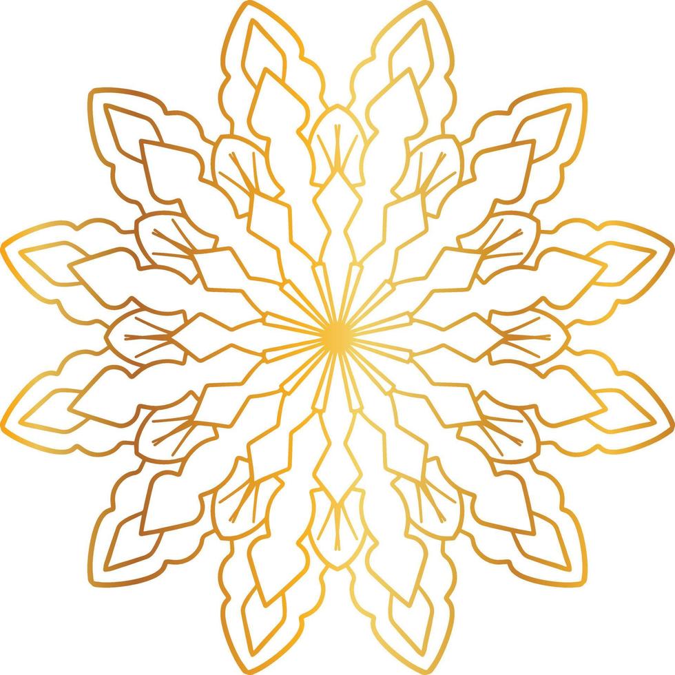 golden mandala design, royal, designing, background, circle, flower vector
