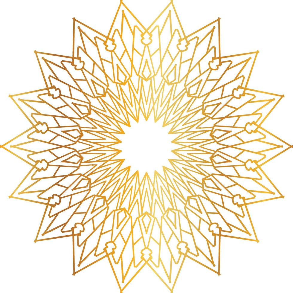 golden mandala design, royal, designing, background, circle, flower vector