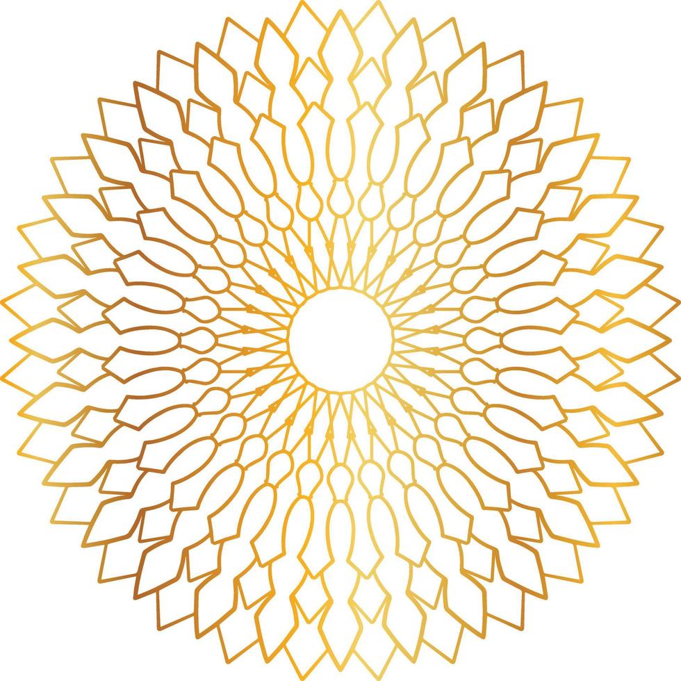 golden mandala design, royal, designing, background, circle, flower vector