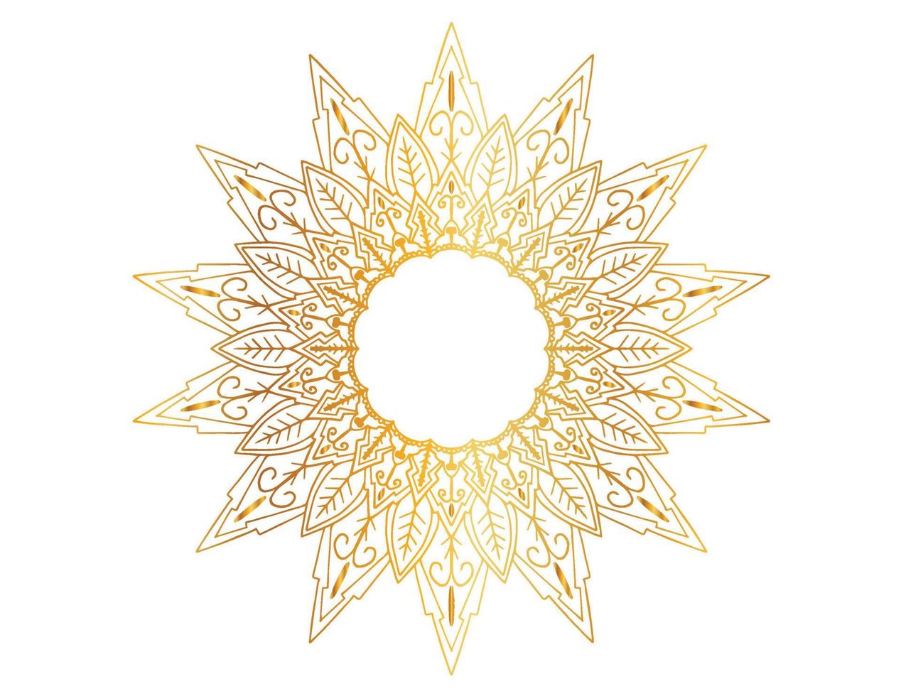 golden mandala design, royal, designing, background, circle, flower vector