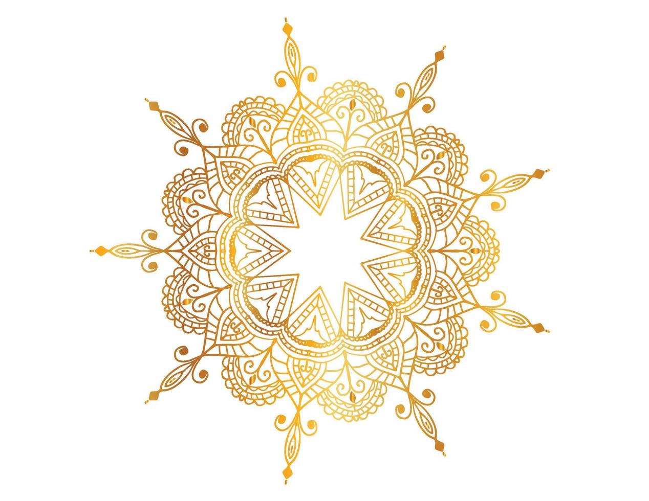 golden mandala design, royal, designing, background, circle, flower vector