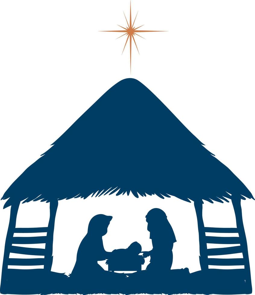 Nativity of Jesus birth of Jesus vector