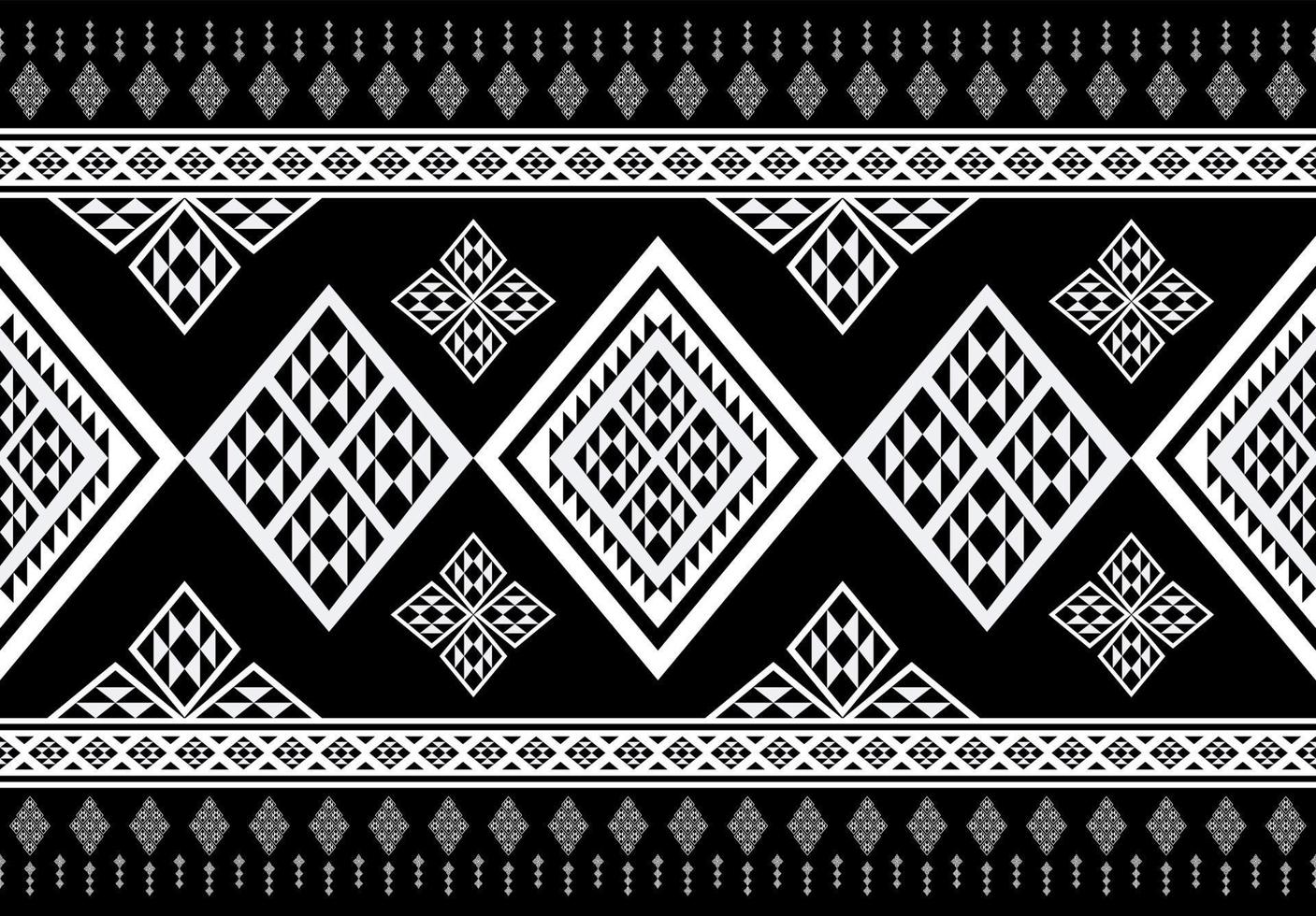 fondo de vector de patrón étnico. patrón transparente tradicional.