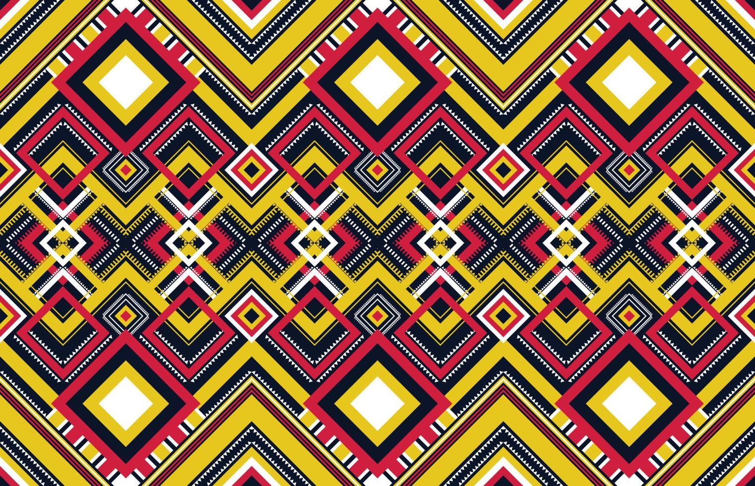 Seamless oriental geometric ethnic pattern for background or wallpaper. Carpet floor curtain design vector