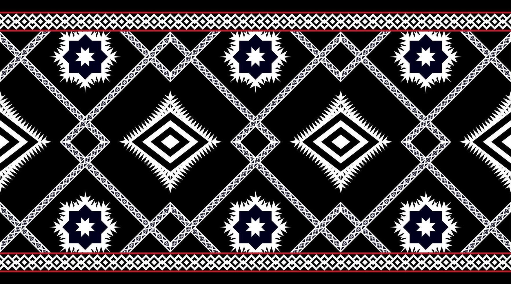 Ethnic pattern vector background. seamless pattern traditional.