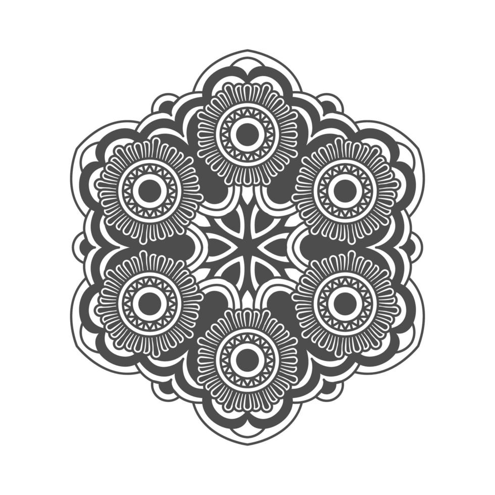 art of mandala ornament vector