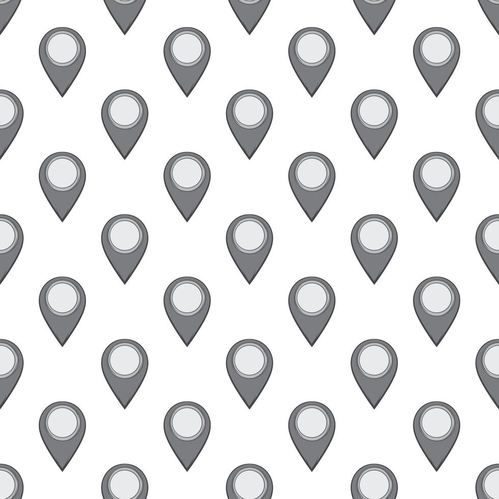 GPS sign seamless pattern vector