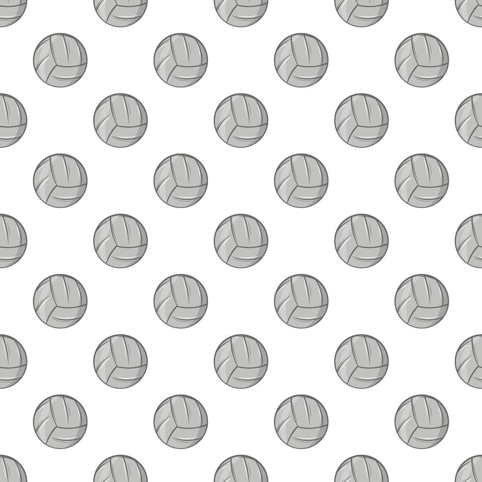 Volleyball seamless pattern vector