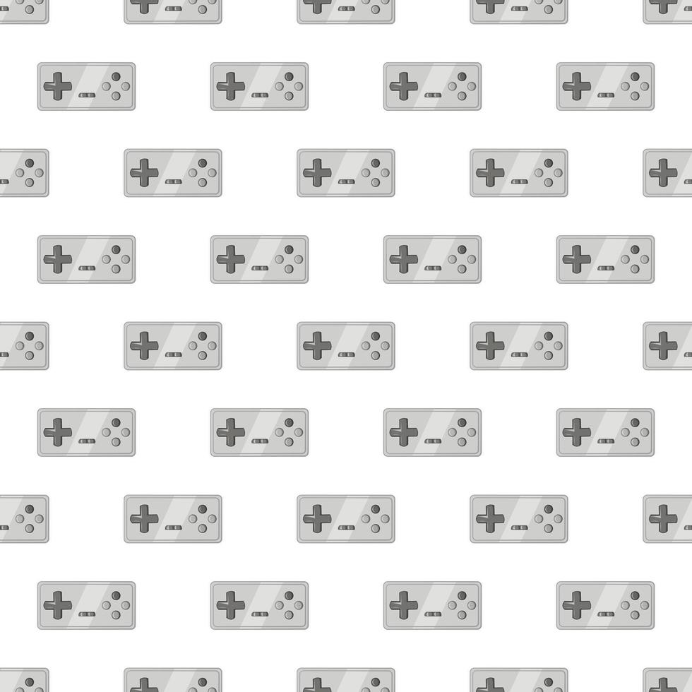 Joystick seamless pattern vector