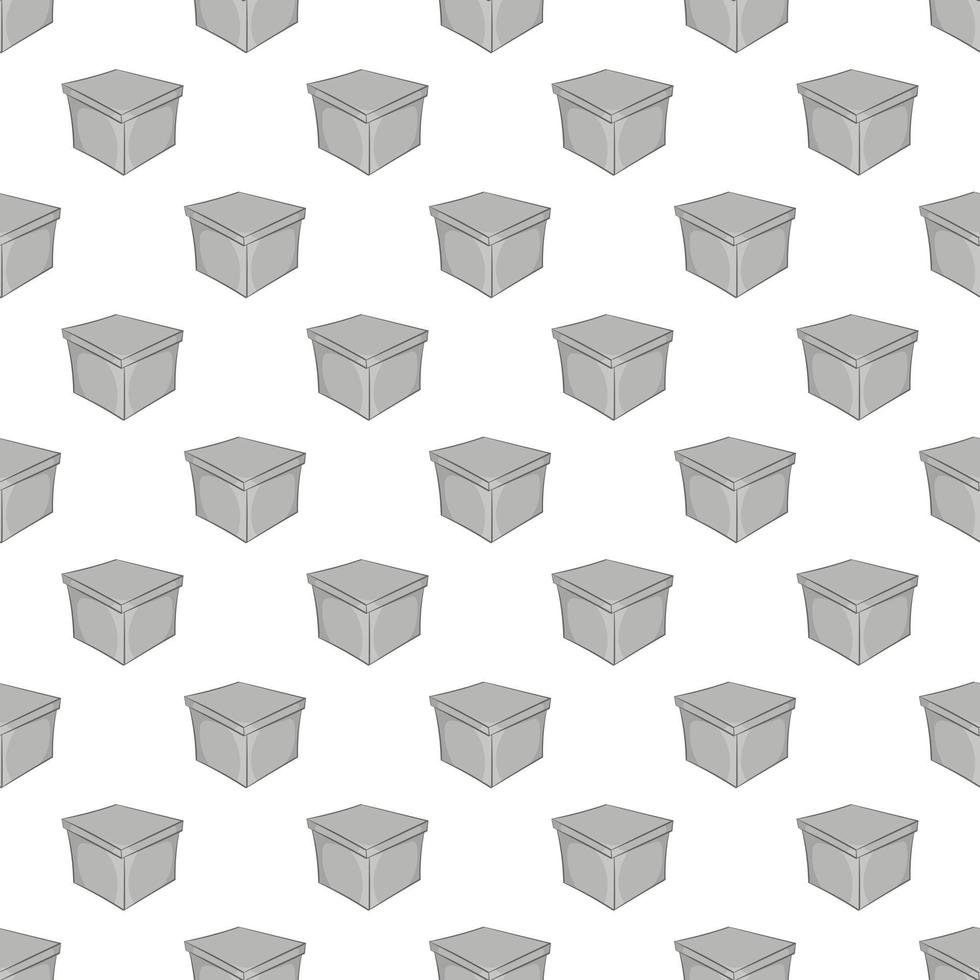 Square box seamless pattern vector