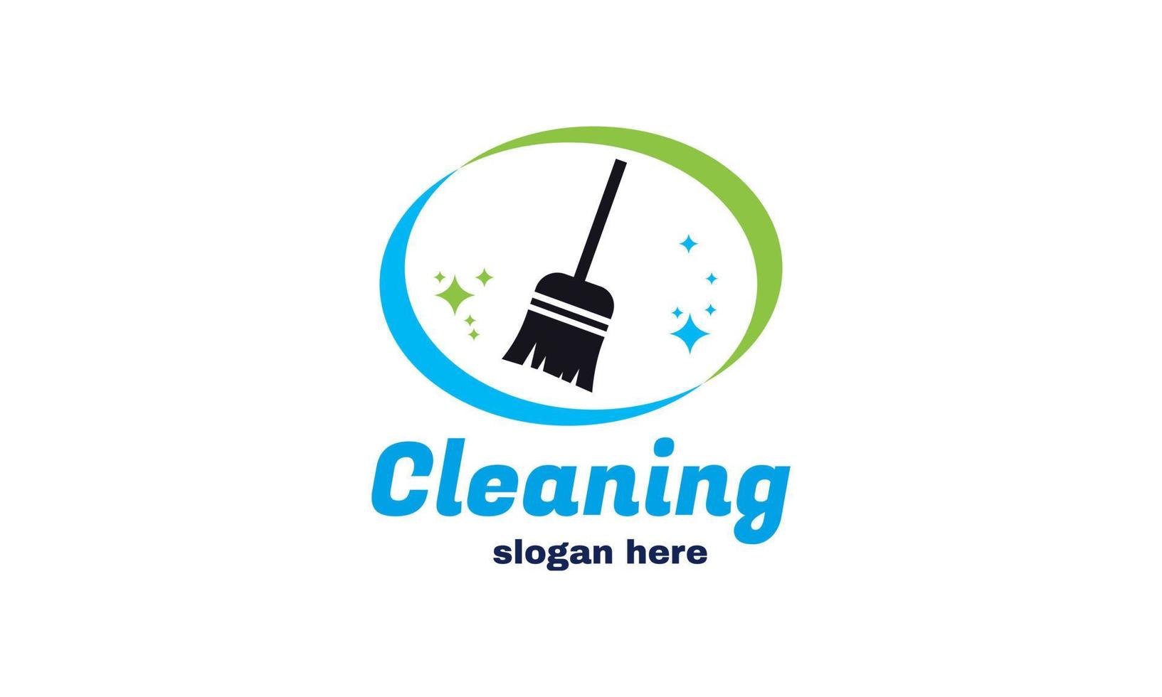 stock vector abstract cleaning service business logo design concept for interior home and building
