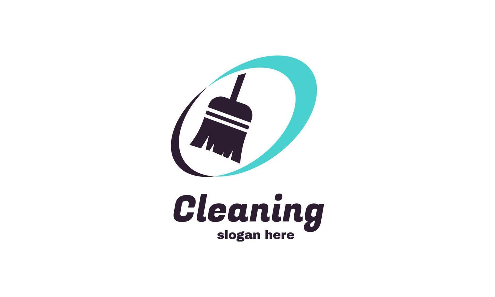 logotipo de limpieza moderno abstracto vectorial de stock para diseños de plantillas de empresa y negocios ilustración vectorial vector