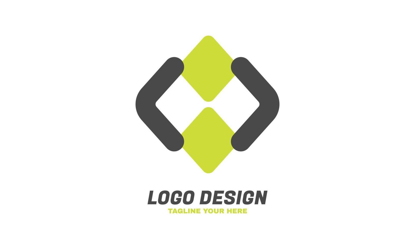 Abstract business company logo Corporate identity design element distribution logotype design vector
