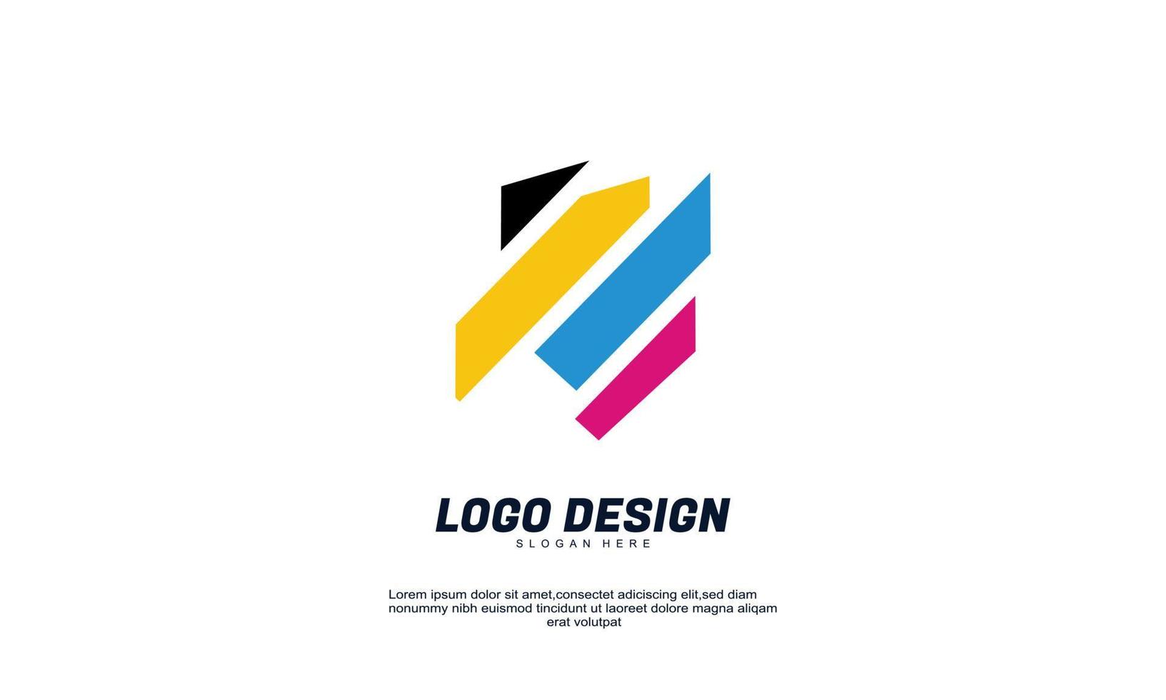 impresionante resumen ilustración creativo shiled logo icono diseño moderno digital estilo ilustración movimiento flujo vector