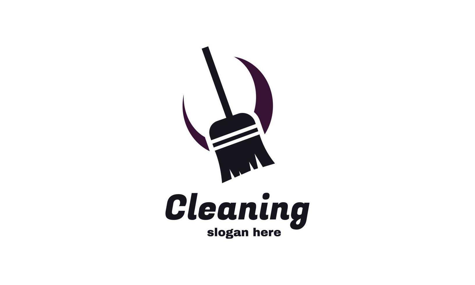 logotipo de limpieza moderno abstracto para diseños de plantillas de empresa ilustración vectorial vector