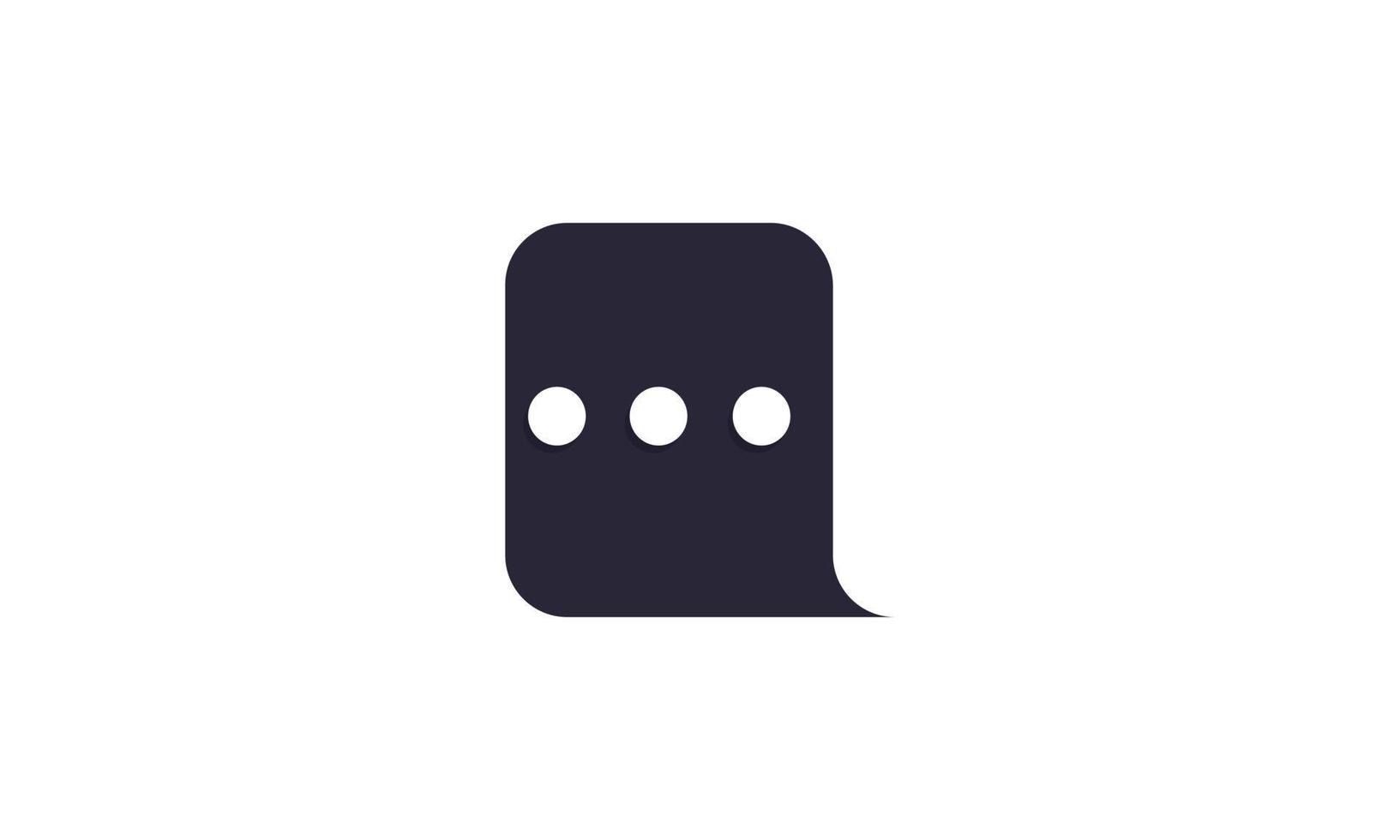 logotipo de ilustración de stock aplicación de chat logotipo de conversación para aplicaciones de chat diseño vectorial vector