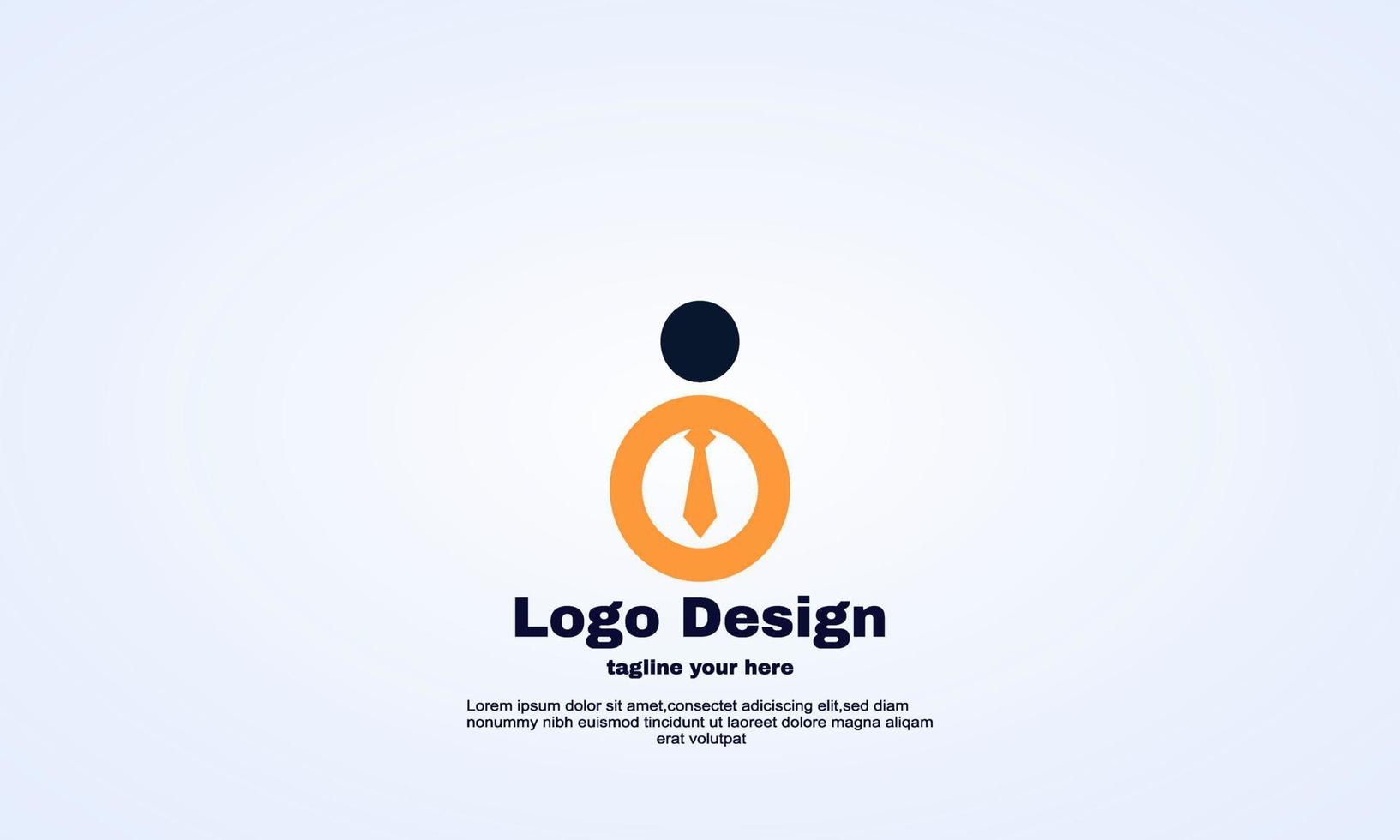 plantilla de diseño de logotipo de trabajo en línea vectorial ilustración creativa vector