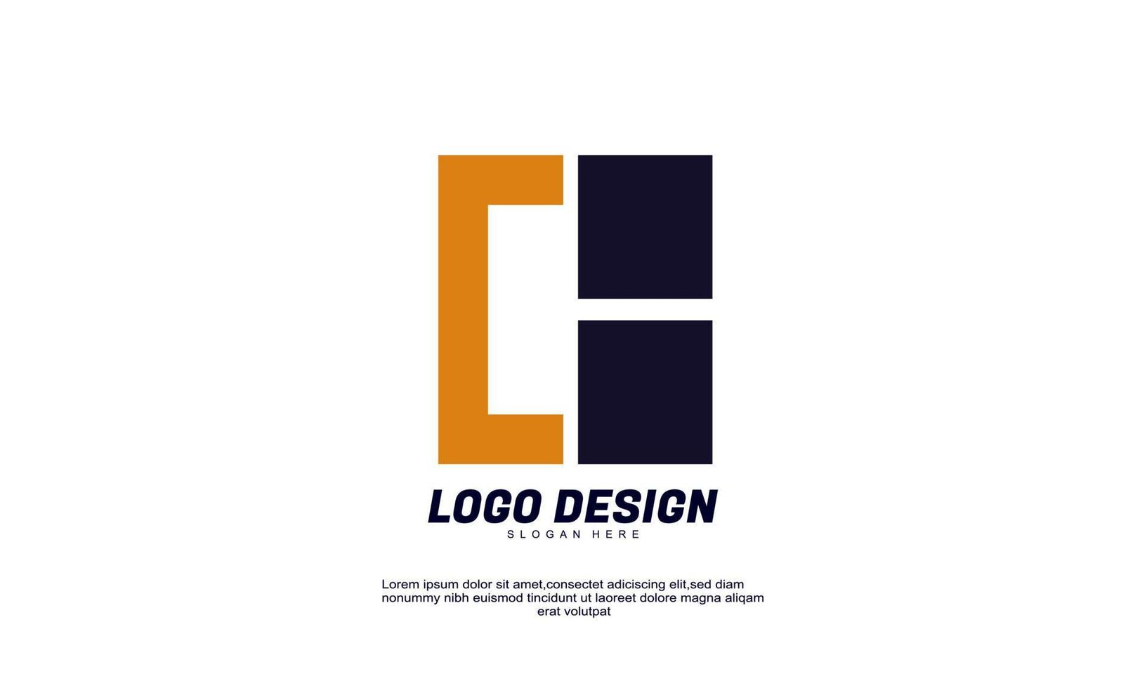 impresionante logotipo creativo para el éxito empresarial historia de valores mercado progreso icono del logotipo vector