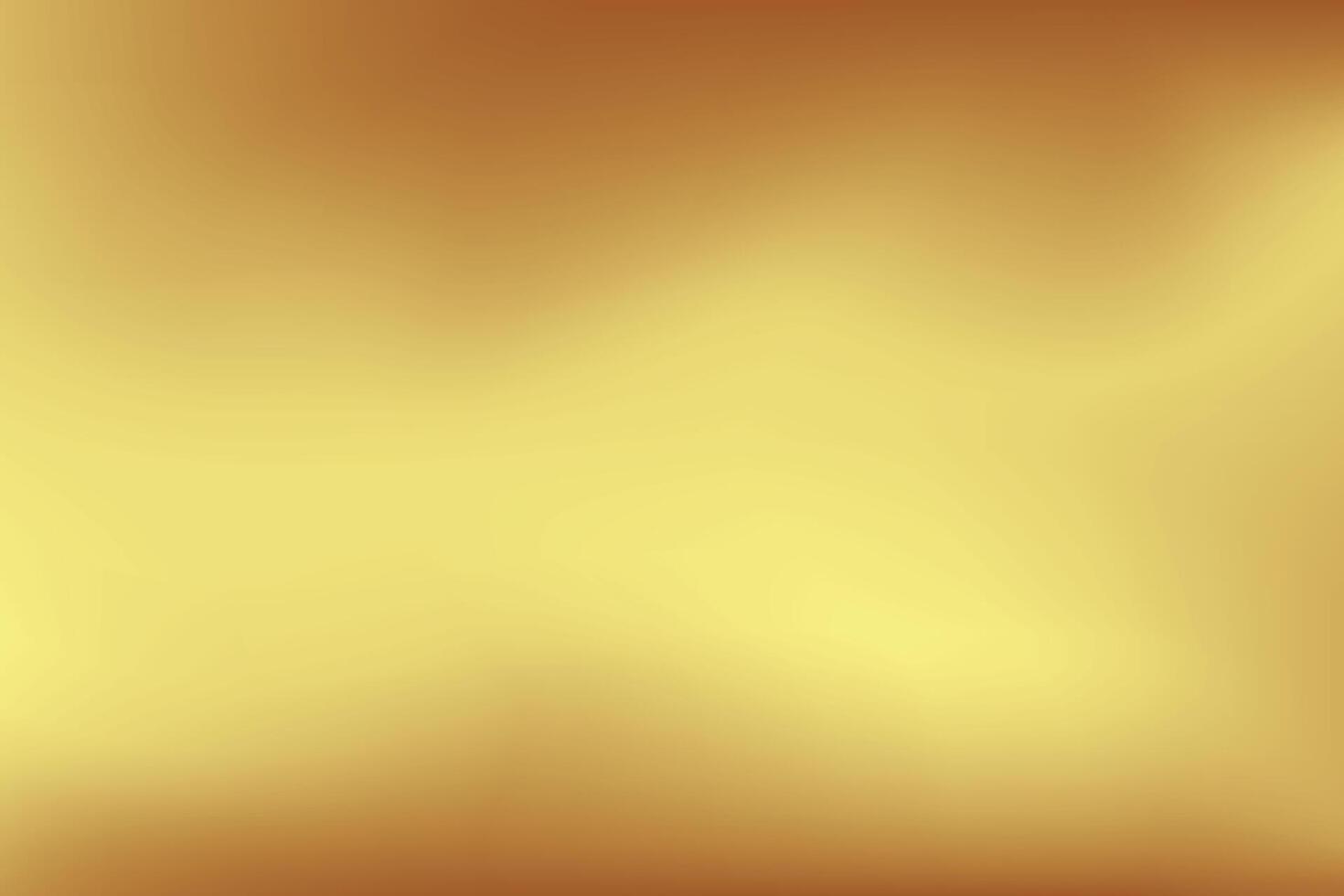 Gold abstract blurred gradient mesh background. Vector, illustration. vector