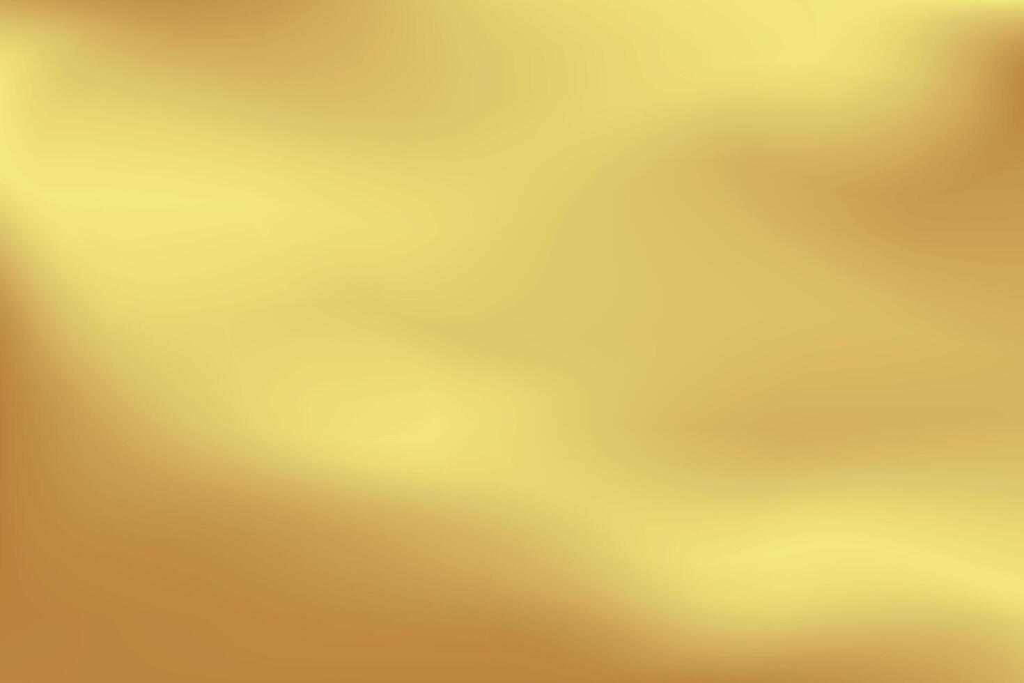 Gold abstract blurred gradient mesh background. Vector, illustration. vector