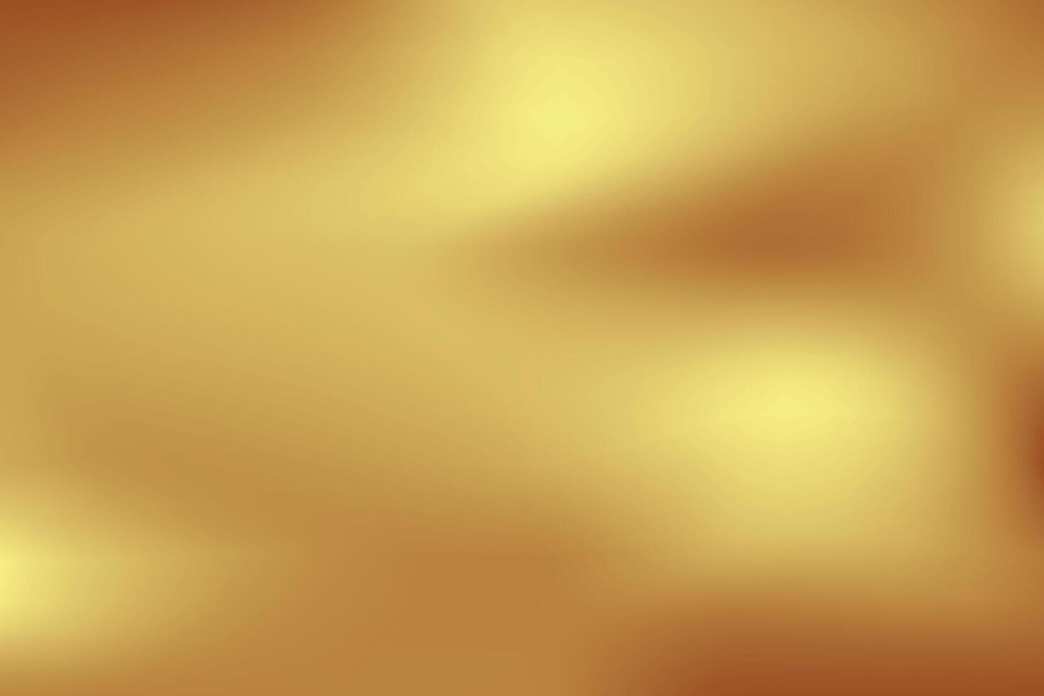 Gold abstract blurred gradient mesh background. Vector, illustration. vector