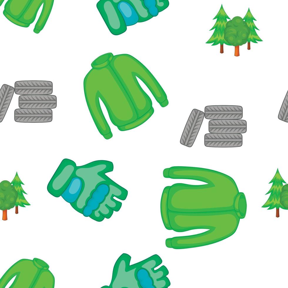 Competition paintball pattern, cartoon style vector