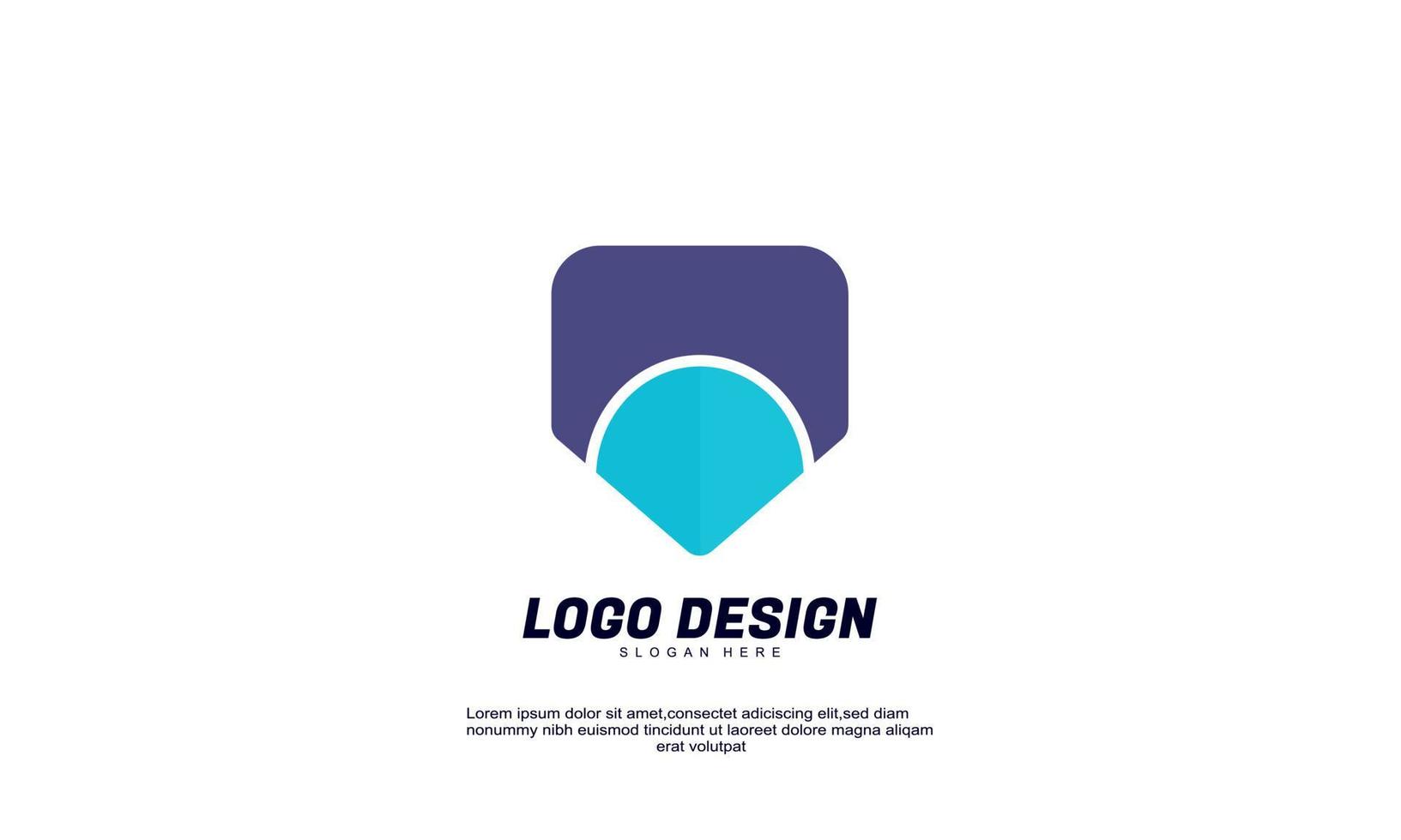 stock vector abstract creative business company logo design ideas design template