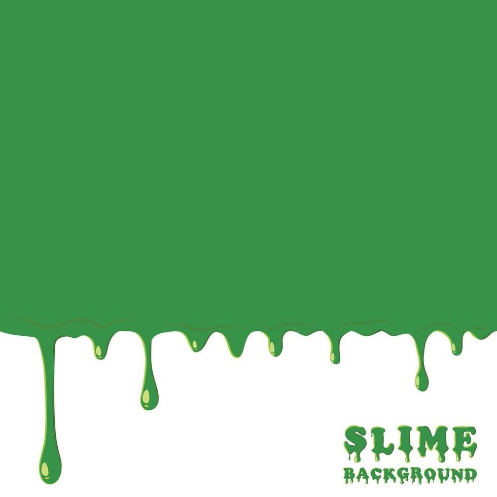 Green slime background vector