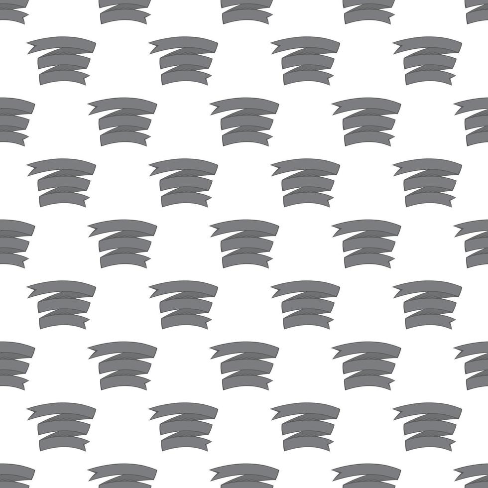 Decorative tape seamless pattern vector