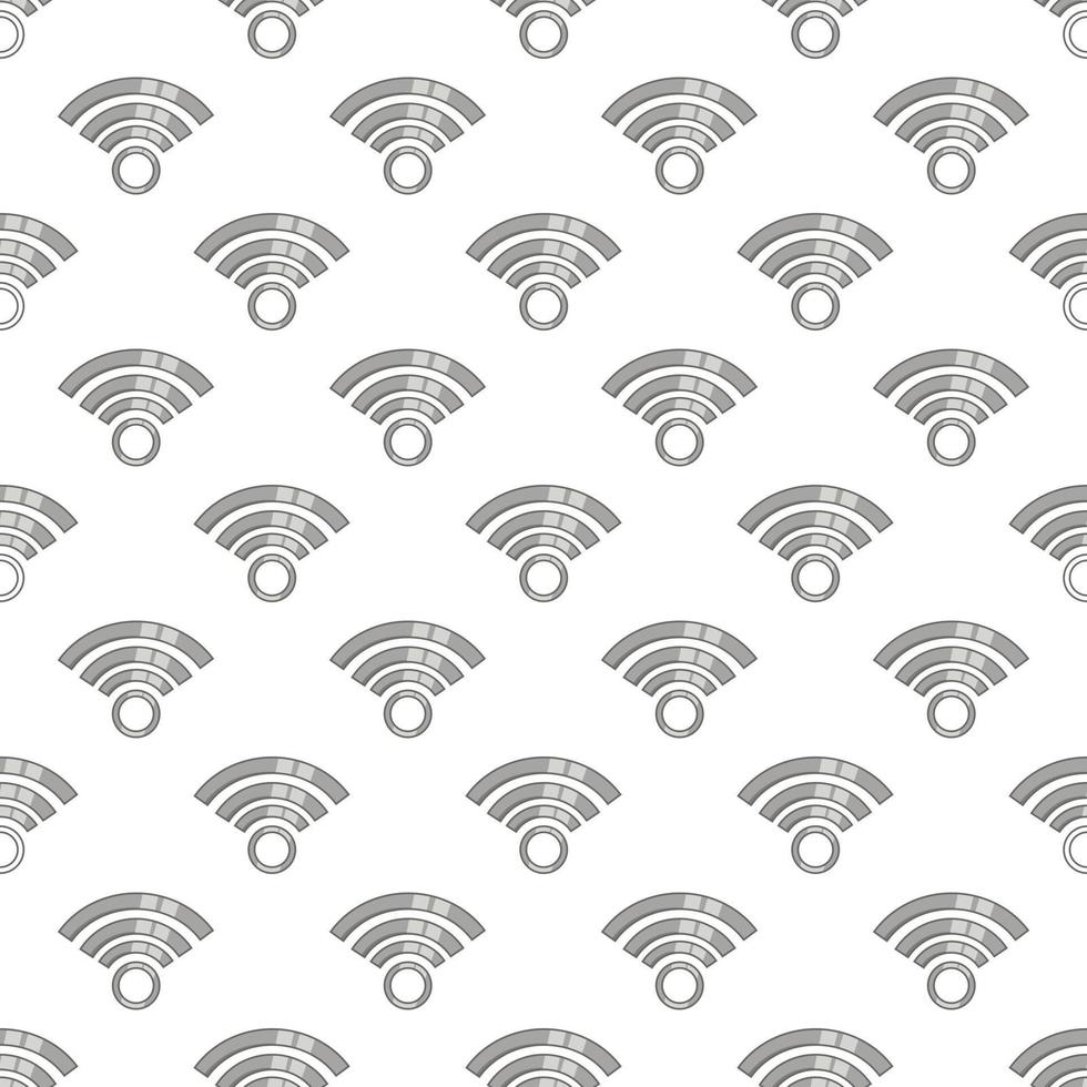 icono, wifi, seamless, patrón vector