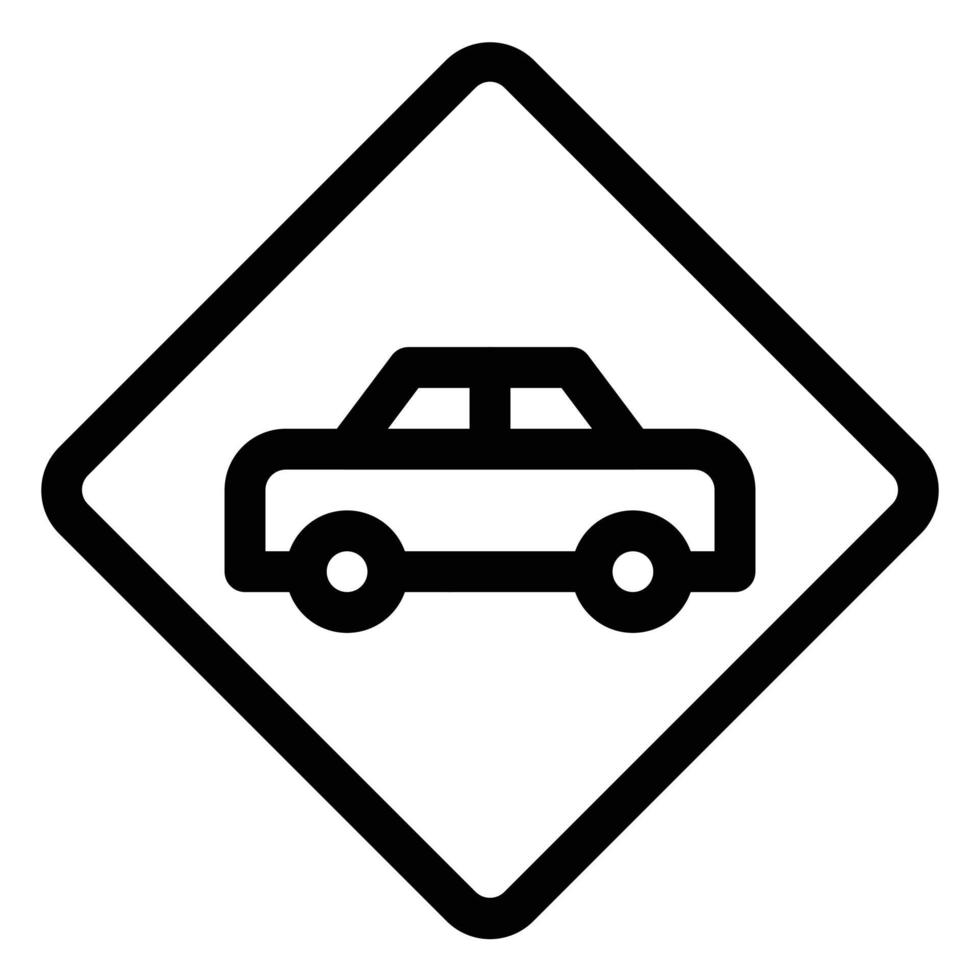 transportation icon black and white vector
