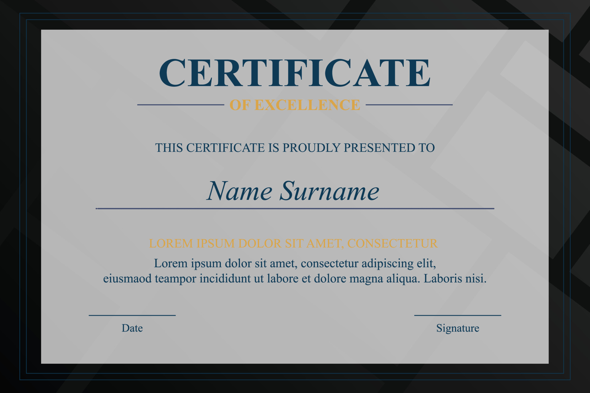 Creative Certificate of Appreciation Award Template 5318894 Vector Art Creative Certificate of Appreciation Award Template 5318894 Vector Art