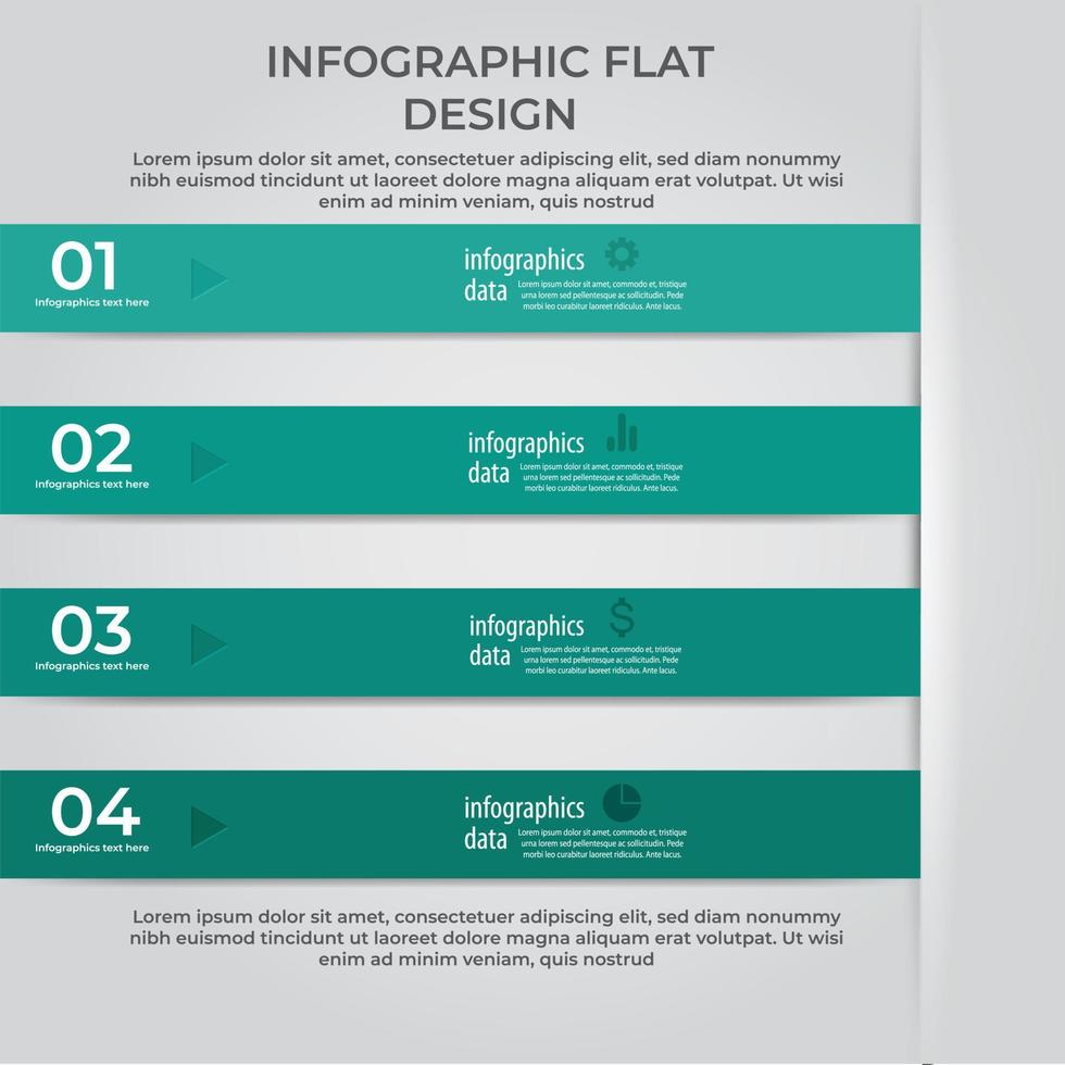 visualización de datos comerciales. diagrama del proceso. elementos abstractos de gráfico, diagrama con pasos, opciones, partes o procesos. plantilla de negocio vectorial para presentación. concepto creativo para infografía. vector