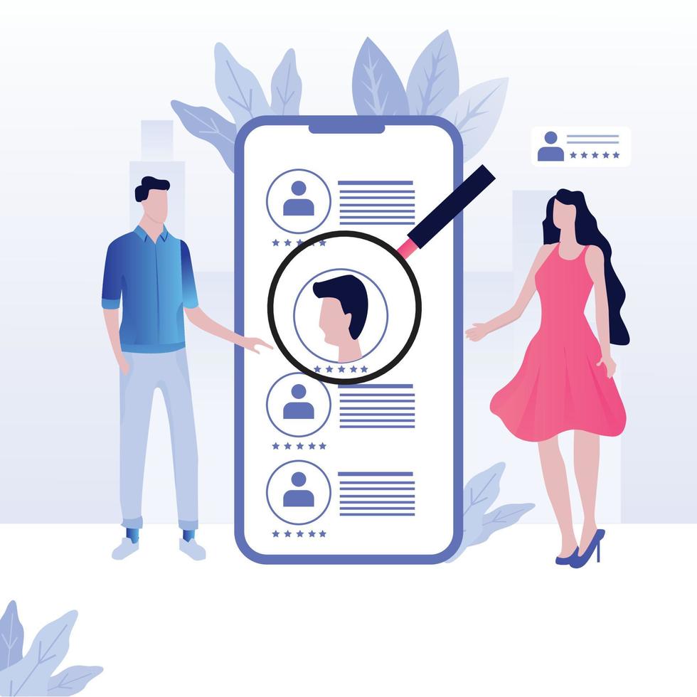 Landing page template. Digital Marketing analyst, marketing business website vector design with cartoon people