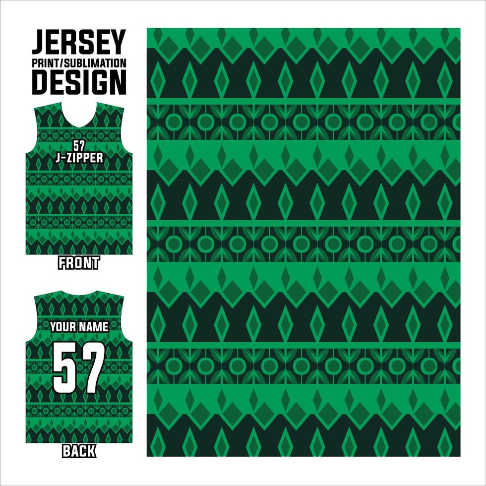 impresión de jersey de diseño de patrón abstracto, jersey de sublimación para deportes de equipo de fútbol, baloncesto, voleibol, béisbol, etc. vector