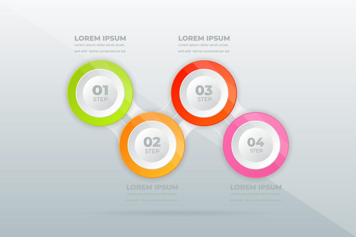 design modern Professional steps vector