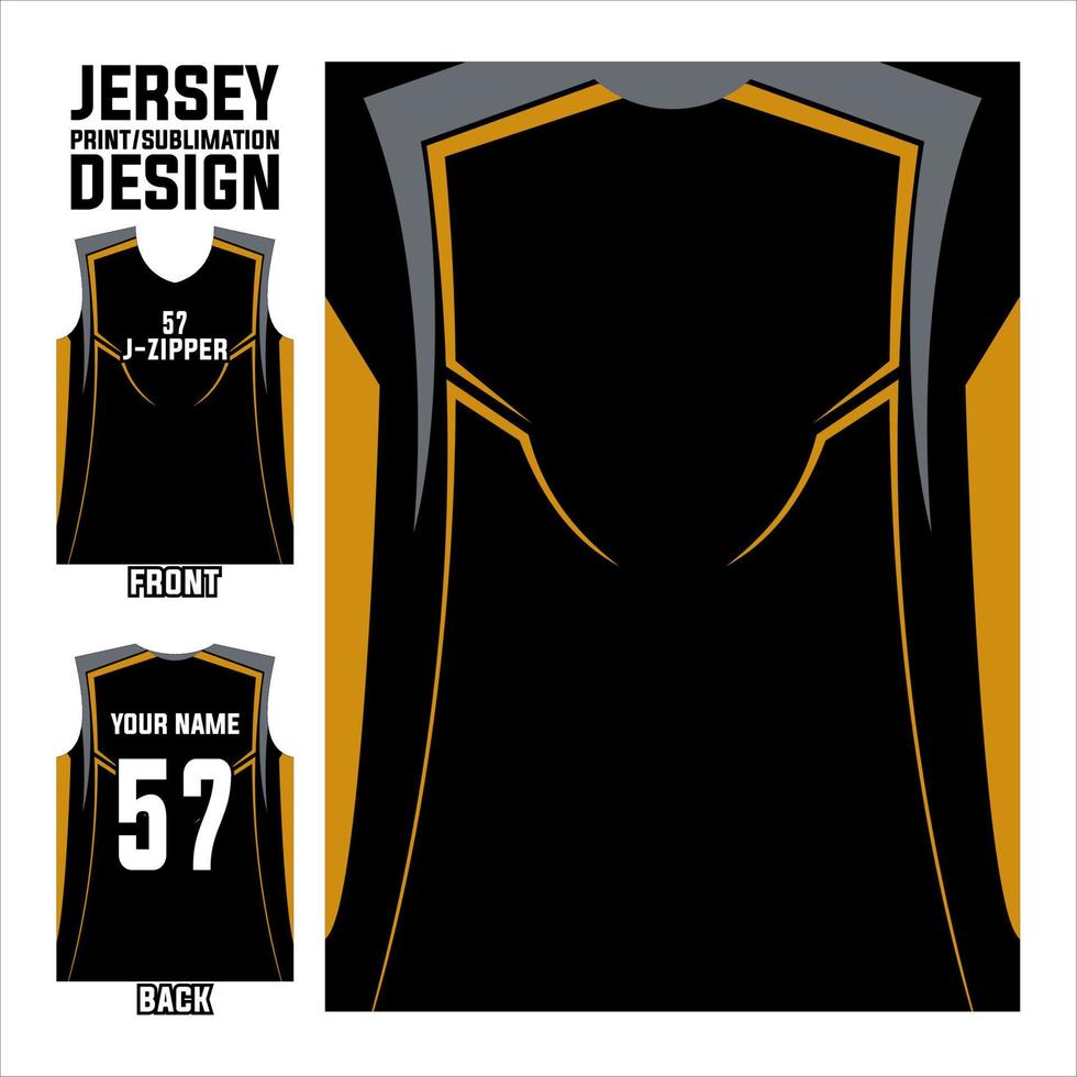 jersey printing and sublimation designs for soccer, volleyball, basketball, baseball, gaming teams vector
