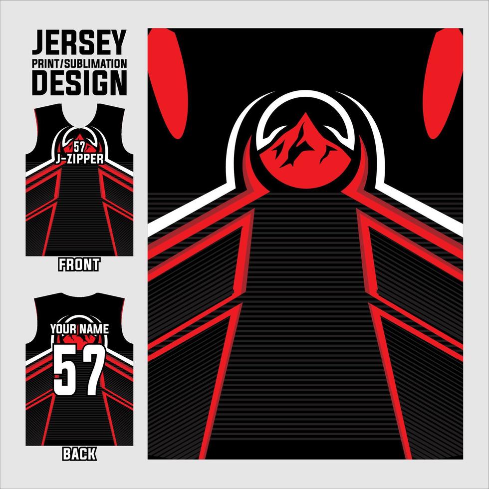 jersey printing and sublimation designs for soccer, volleyball, basketball, baseball, gaming teams vector