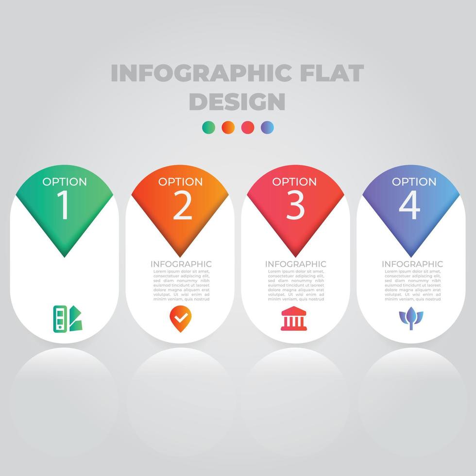 Business data visualization. Process chart. Abstract elements of graph, diagram with steps, options, parts or processes. Vector business template for presentation. Creative concept for infographic.