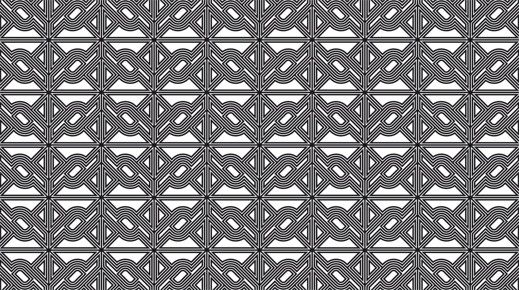 Geometric seamless pattern background vector