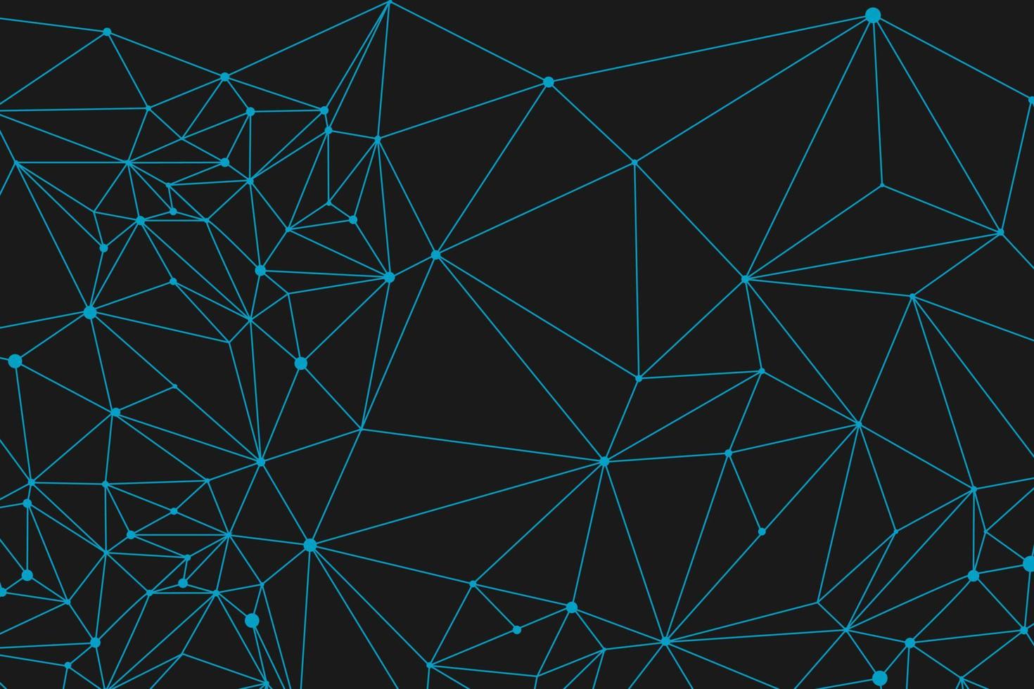 Medical dna pattern for presentation. Vector biotechnology research design. Blue plexus line background