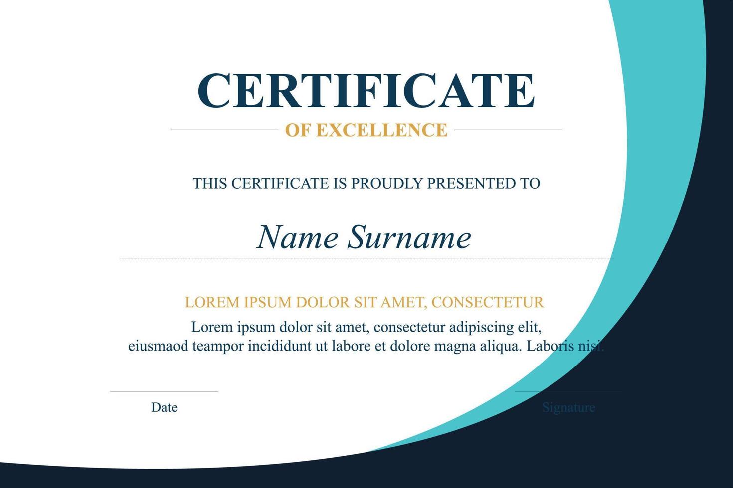 Creative Certificate of Appreciation Award Template 5322523 Vector Art Creative Certificate of Appreciation Award Template 5322523 Vector Art