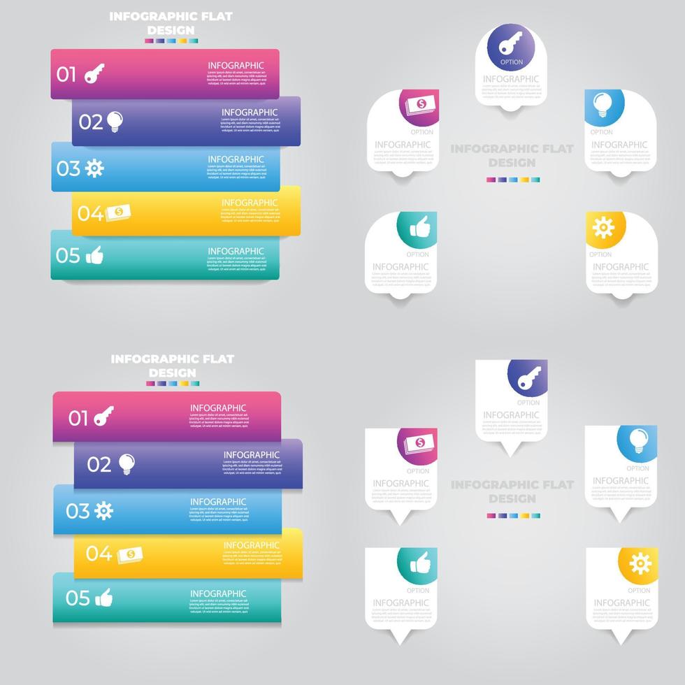 visualización de datos comerciales. diagrama del proceso. elementos abstractos de gráfico, diagrama con pasos, opciones, partes o procesos. plantilla de negocio vectorial para presentación. concepto creativo para infografía. vector