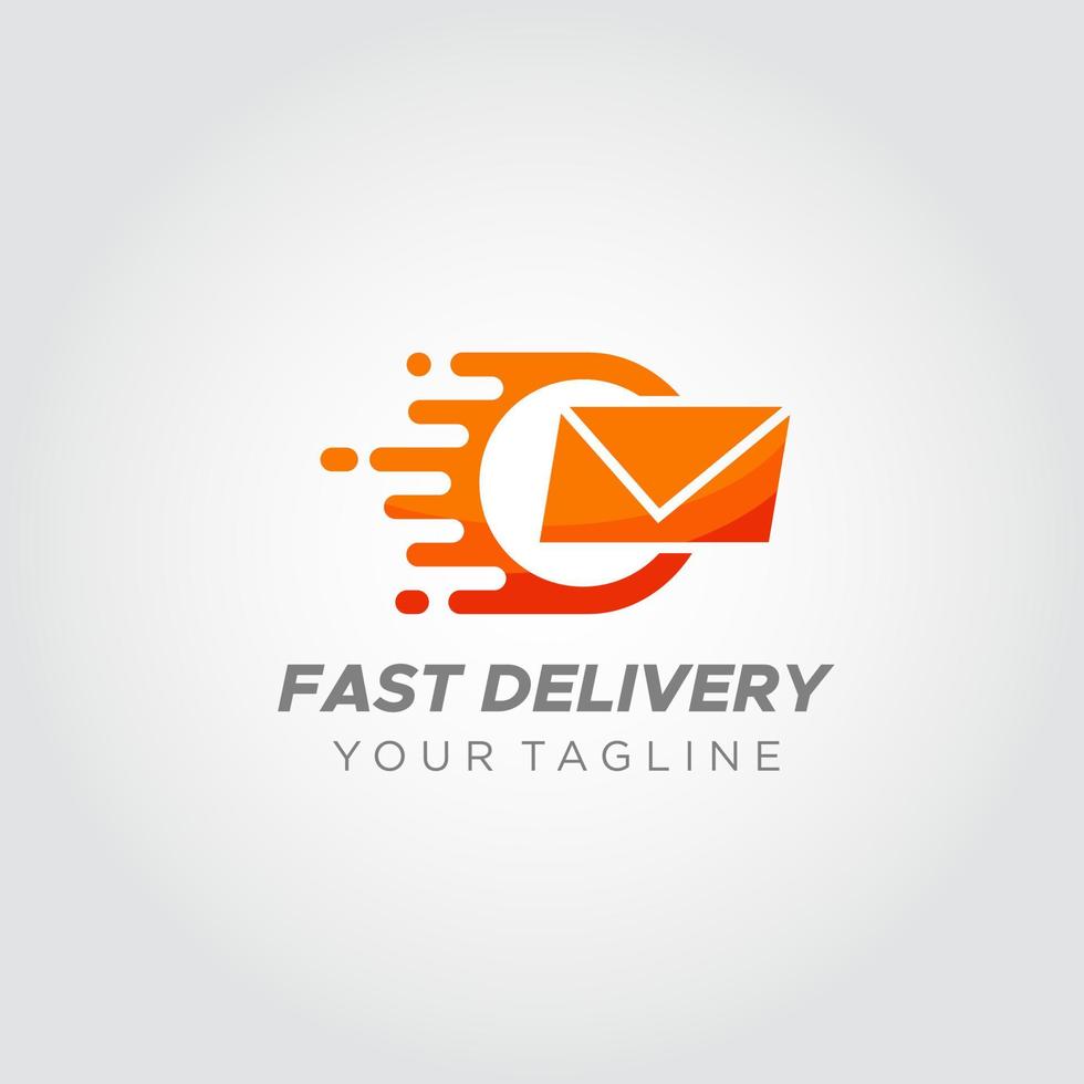 Delivery logo design vector. Suitable for your business logo vector