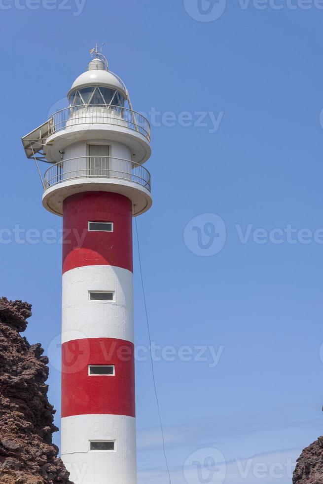 Mirador Punta de teno lighthouse on the Western Cape of Tenerife, Canary Islands, Spain. photo