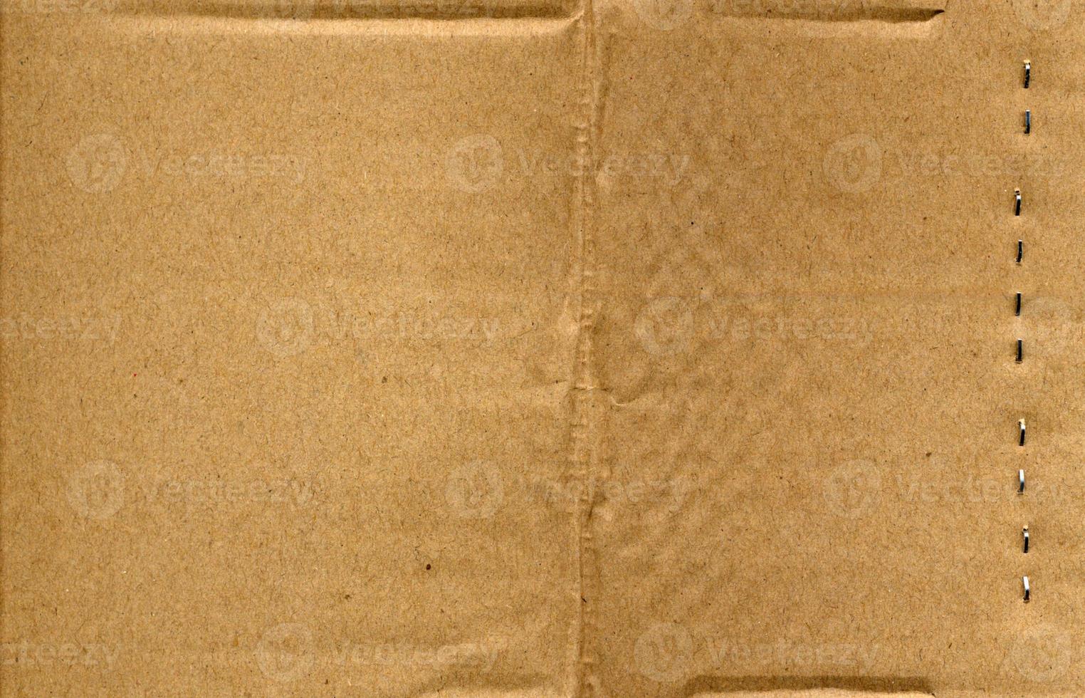 brown corrugated cardboard texture background photo