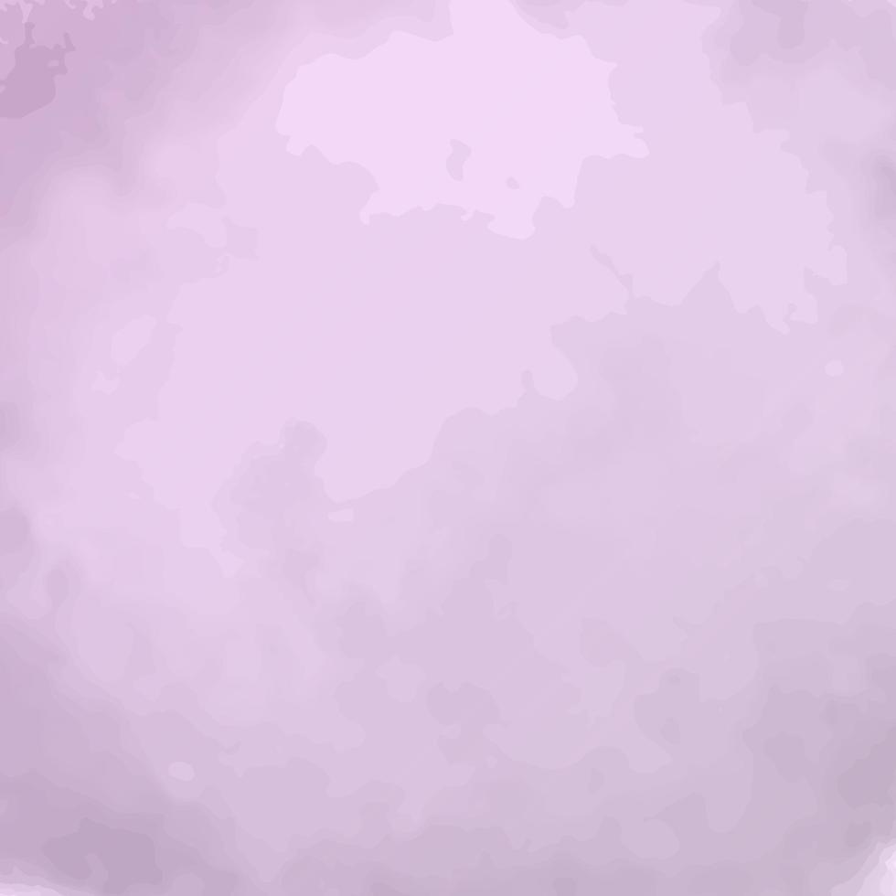 lavender pink watercolor background with drips blots and smudge stains vector
