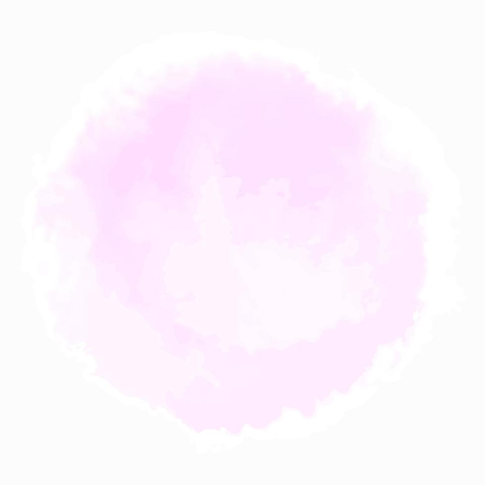 watercolor blot with smudge drips and stains vector