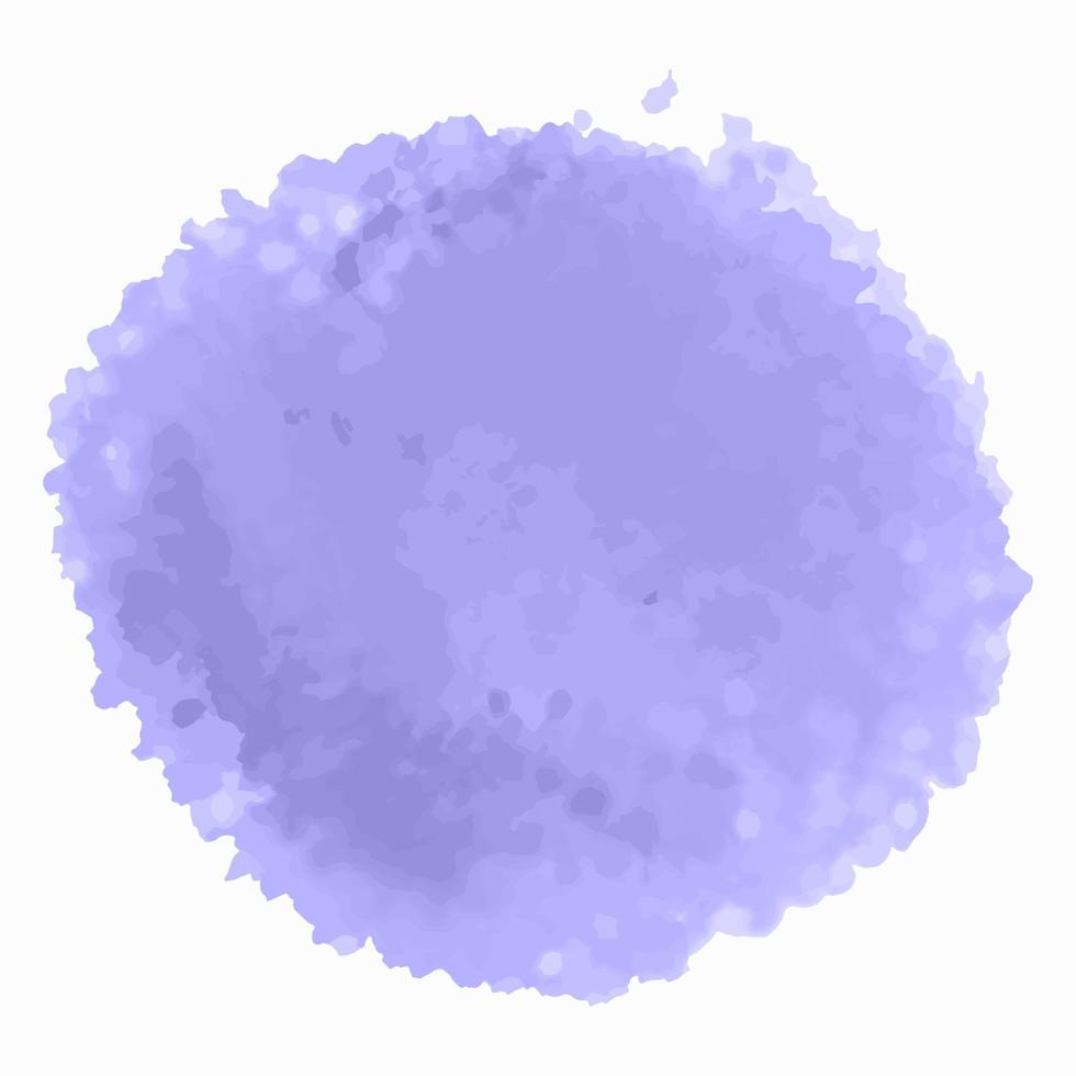 watercolor blot with smudge drips and stains vector